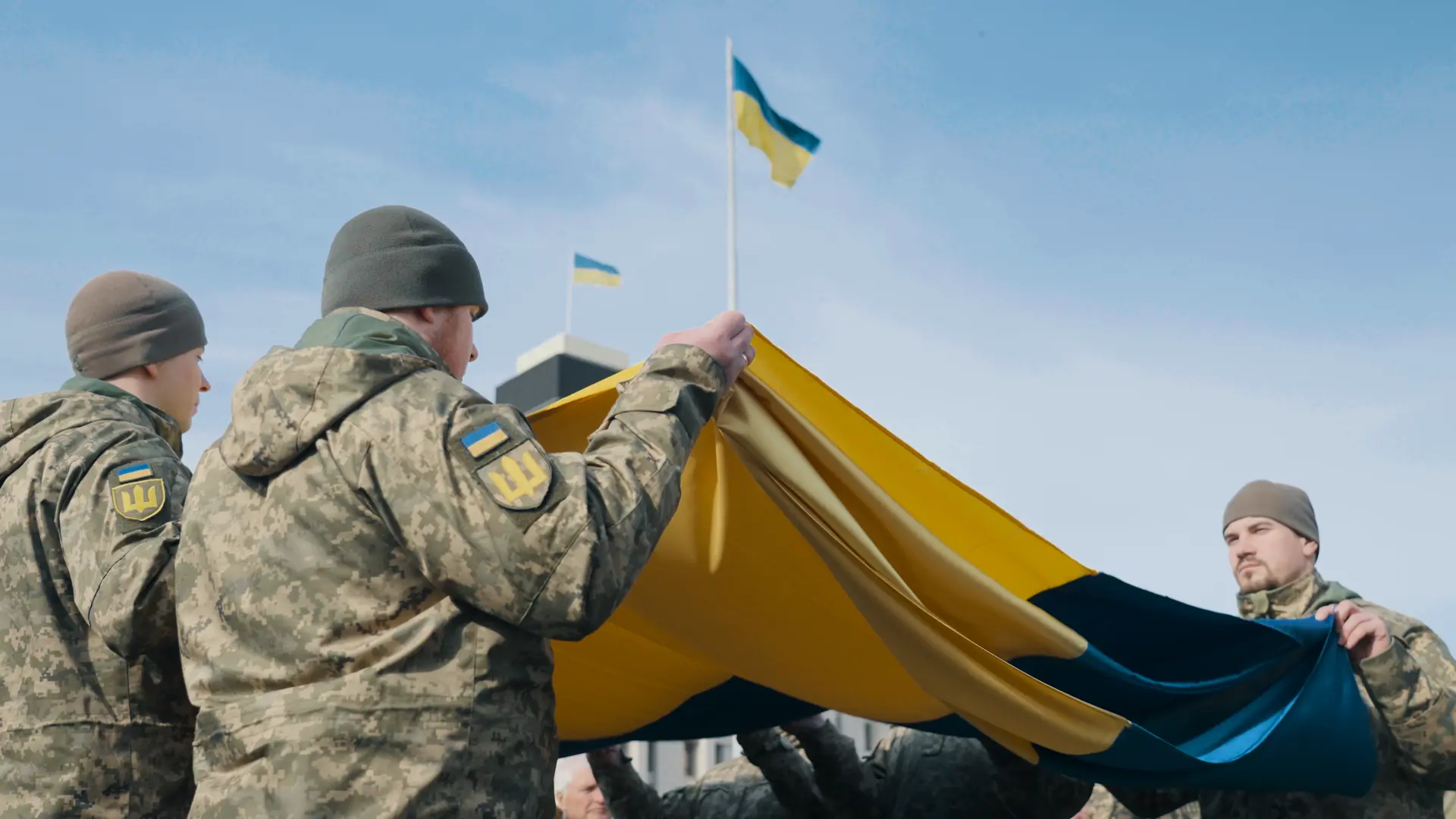 Thumbnail for Ukrainian soldier funeral